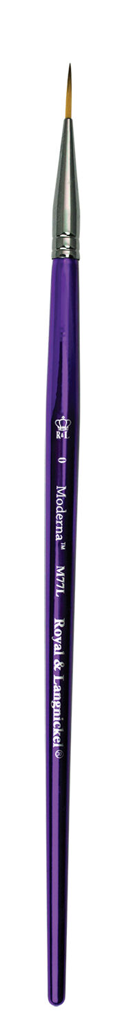 M77L-0 Moderna Synthetic Artist Liner Brush Size 0