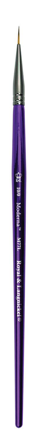 M77L-10/0 Moderna Synthetic Artist Liner Brush Size 10/0