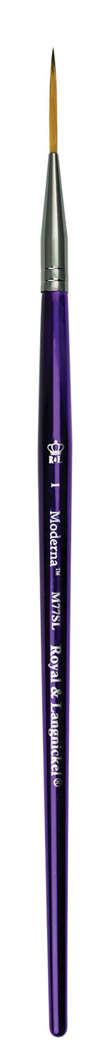 M77SL-1 Moderna Synthetic Artist Script Liner Brush Size 1