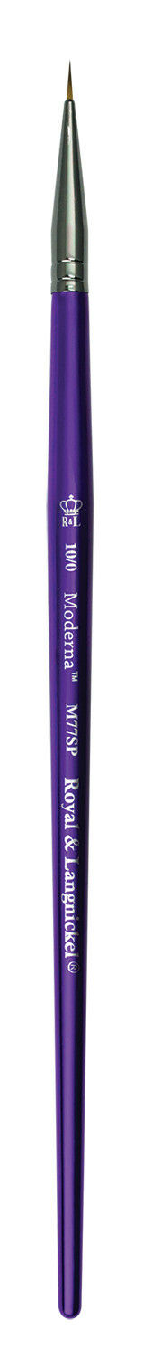 M77SP-10/0 Moderna Synthetic Artist Spotter Brush Size 10/0