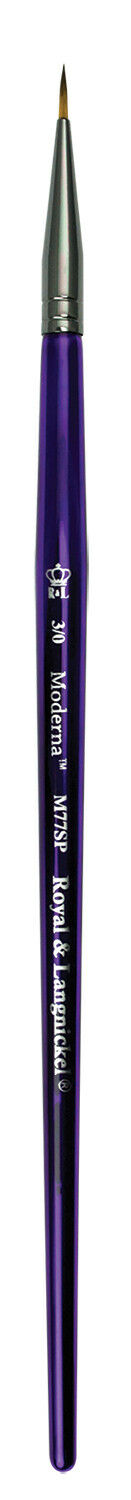 M77SP-3/0 Moderna Synthetic Artist Spotter Brush Size 3/0