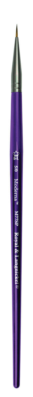 M77SP-5/0 Moderna Synthetic Artist Spotter Brush Size 5/0