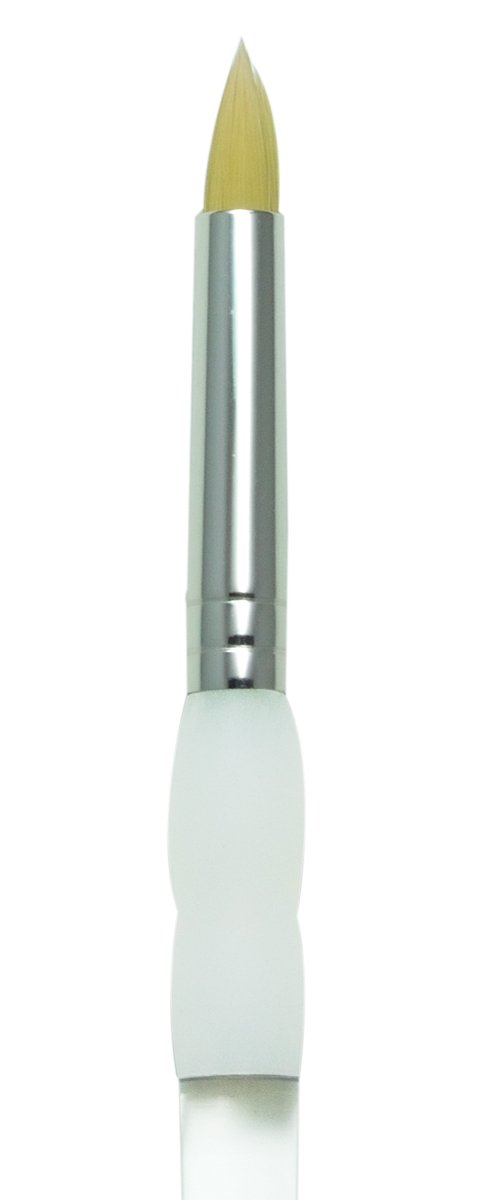 SG255-10 Soft Grip Gold Taklon Short Shader Brush Size 10