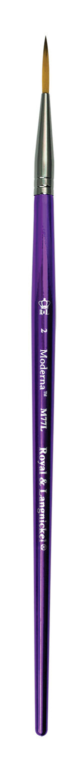 M77L-2 Moderna Synthetic Artist Liner Brush Size 2