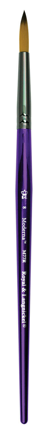 M77R-8 Moderna Synthetic Artist Round Brush Size 8