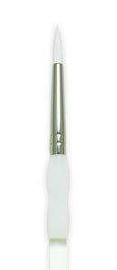 SG4000-2 Soft Grip White Taklon Round Brush Size 2
